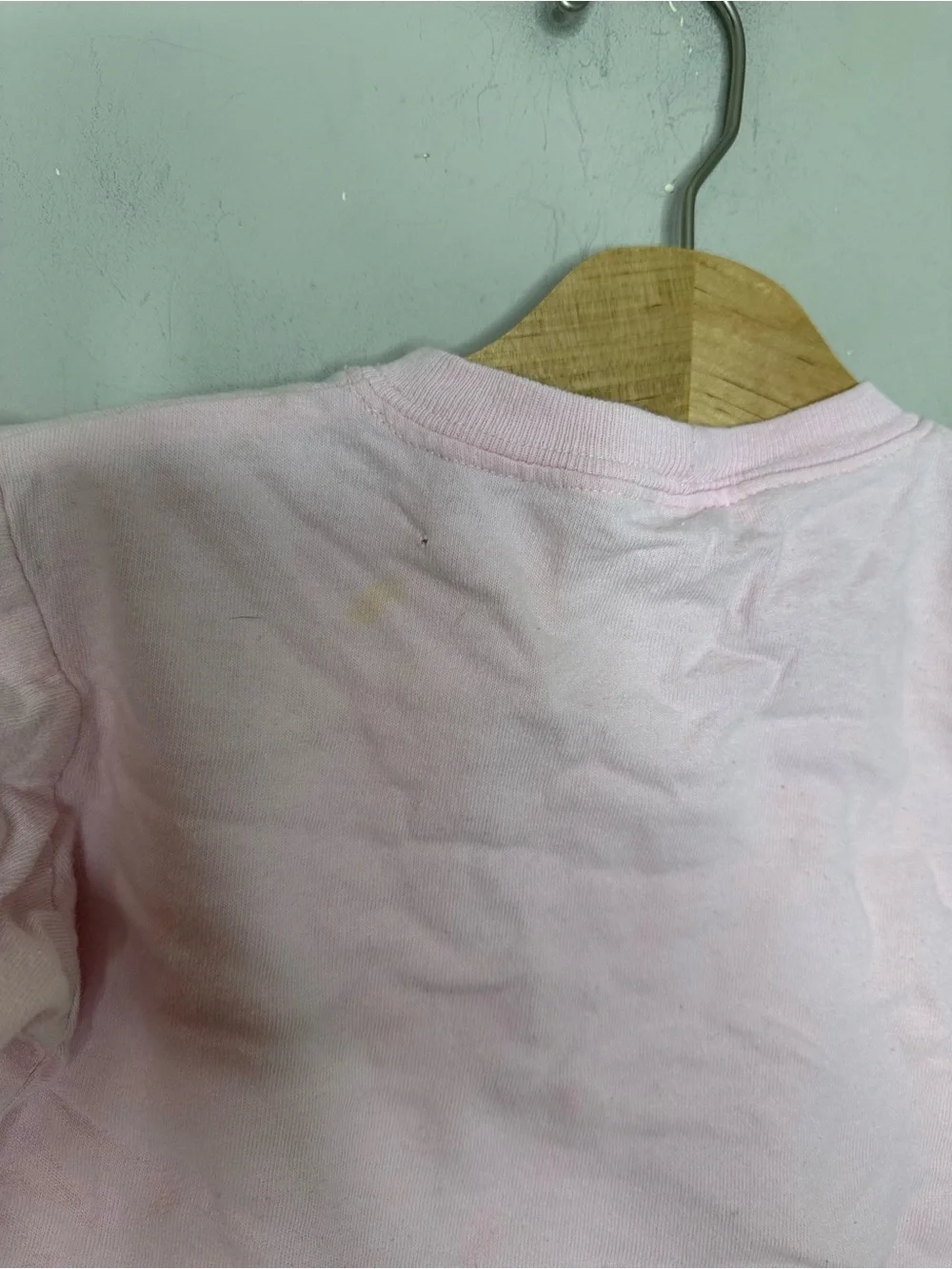 $14 ADD ON Vintage 3T 3Y 3 girls tee MADE IN USA top OshKosh floral HAND PAINTED